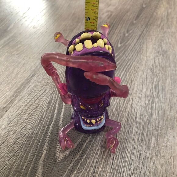 Vintage 1997 Extreme Ghostbusters Mouth Critter Figure Trendmasters Purple Ghost - Picture 7 of 7